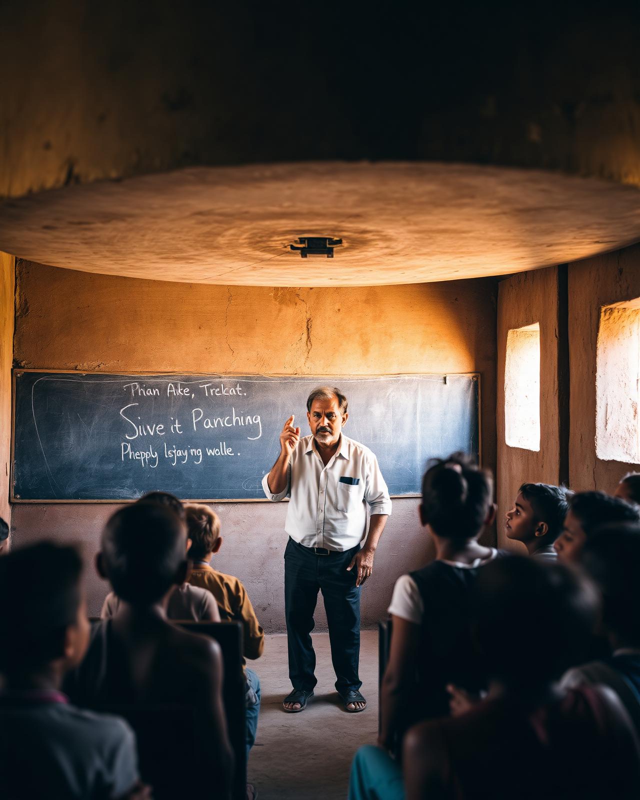 He Quit His Corporate Job to Teach Watchmen's Children for Free.